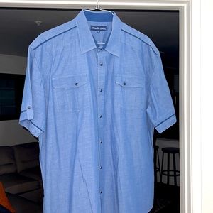 3XL Short sleeve denim